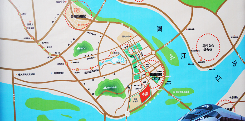 如今的三江口正在成为福州最为炙手可热的楼市开发区域.