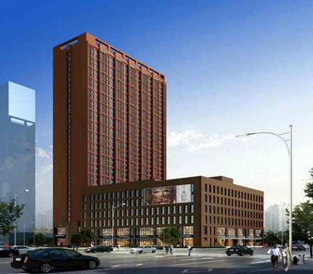 走进售楼部-西岸国际花园 _腾讯房产西安站